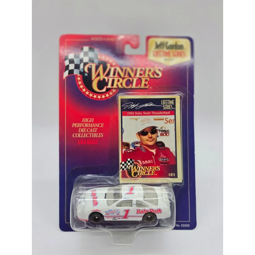 Jeff Gordon Winners Circle 1992 Baby Ruth Thunderbird 1/64 Diecast 1997 Nascar